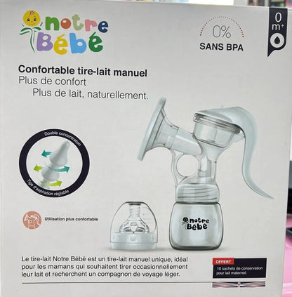 Notre bebe Tire-lait Manuel - Babyboss.ma - Notre bébé - pour bébé maroc