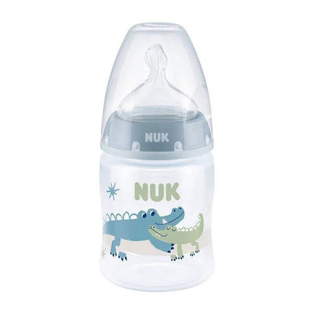 NUK Biberon First Choice+ 0-6m 150ml - Bleu - NUK - Biberon pour bébé Maroc -www.babyboss.ma
