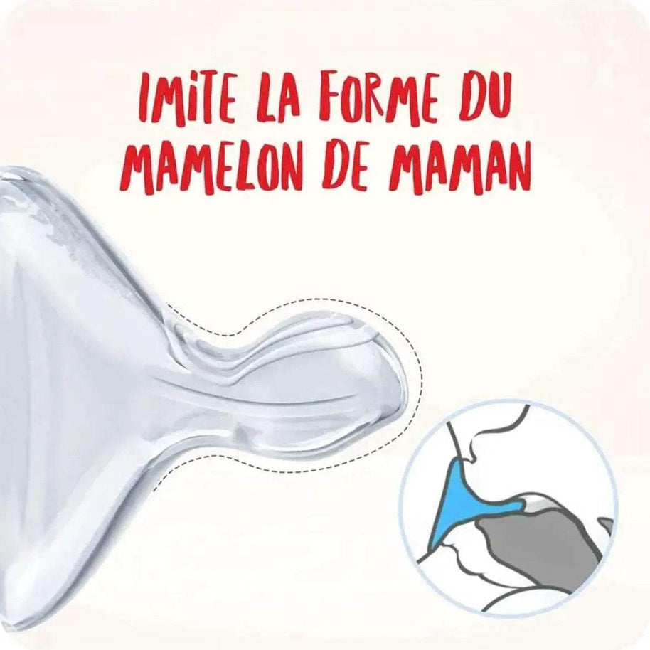 Nuk Biberon first choice+ Température control 150ml 0-6mois Cœur - NUK - pour bébé Maroc -www.babyboss.ma