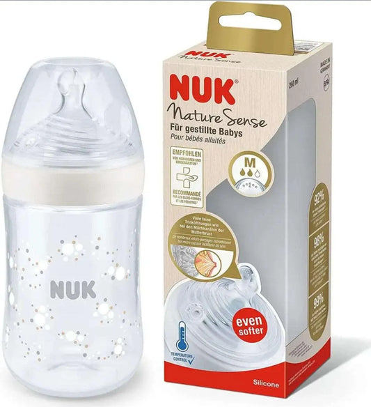 Nuk Biberon Nature Sense 260ml plastique - Babyboss.ma - NUK - pour bébé maroc