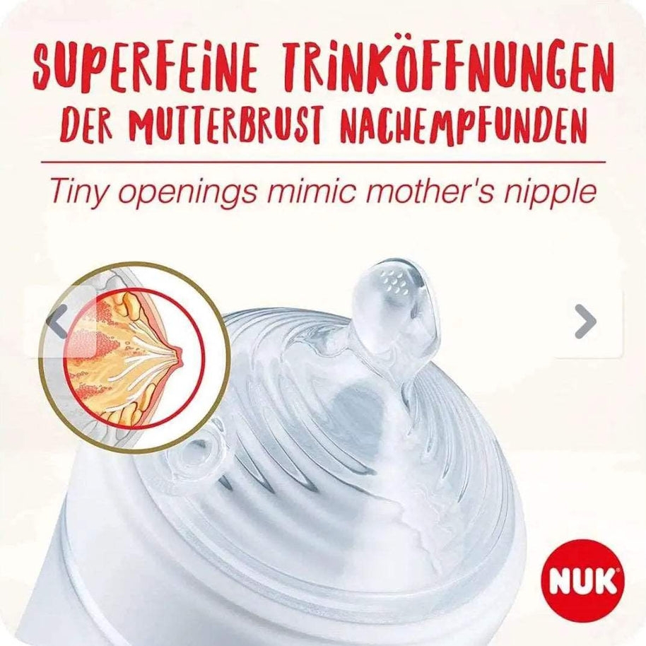 Nuk Biberon Nature Sense 260ml plastique - NUK - pour bébé Maroc -www.babyboss.ma