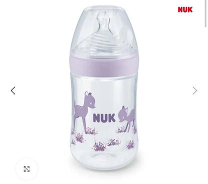 Nuk Biberon Nature Sense 260ml plastique - Babyboss.ma - NUK - pour bébé maroc