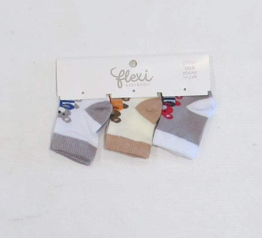 Pack chaussettes flexi - FLEXI - pour bébé Maroc -www.babyboss.ma