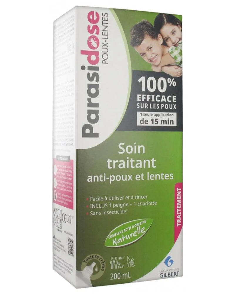 Parasidose Gilbert Soin Traitant Anti-Poux et Lentes - 200ml - Babyboss.ma - Gilbert - pour bébé maroc