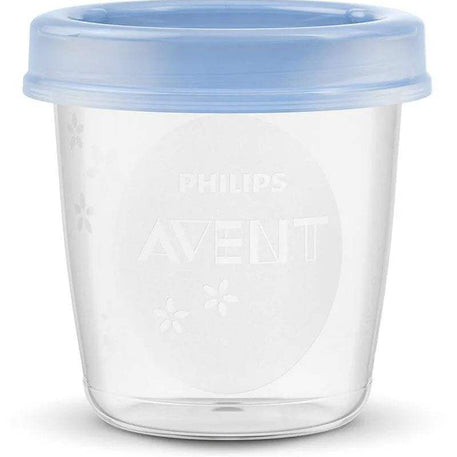 Philips Avent Kit 10 pots de conservation - 180ml - Philips Avent - Conservation du Lait pour bébé Maroc -www.babyboss.ma