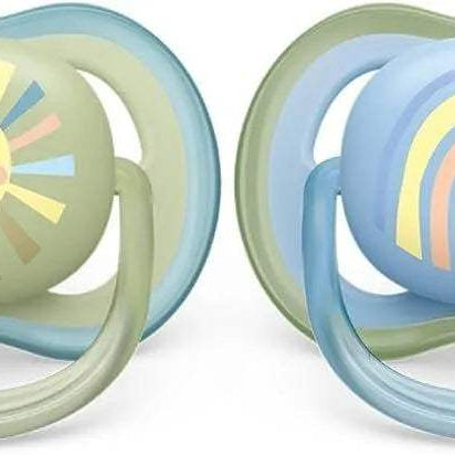 Philips Avent Sucette Ultra Air - 2 sucettes - Philips Avent - pour bébé Maroc -www.babyboss.ma