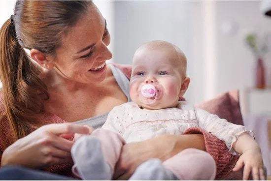 Philips Avent Ultra Soft Sucette Girl 0-6 Moins SCF222/02 2 pièces - Philips Avent - pour bébé Maroc -www.babyboss.ma