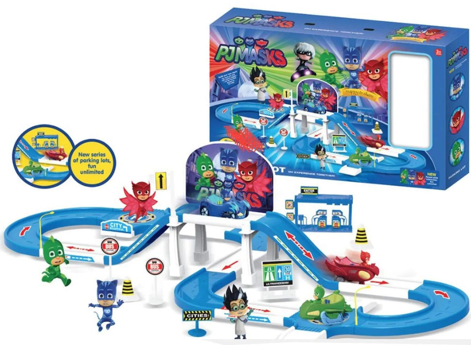 PJMASKS - Parking - babyboss toys - pour bébé maroc