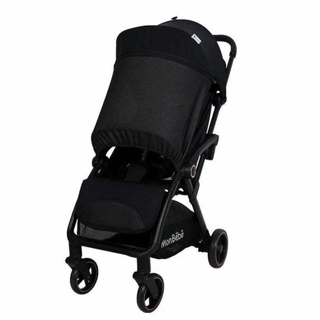 POUSSETTE AUTO-PLIANTE NOIR – MON BÉBÉ - mon bebe - Poussettes pour bébé Maroc -www.babyboss.ma