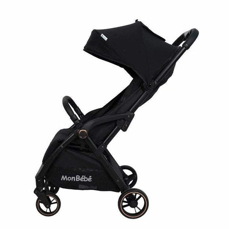 POUSSETTE AUTO-PLIANTE NOIR – MON BÉBÉ - mon bebe - Poussettes pour bébé Maroc -www.babyboss.ma