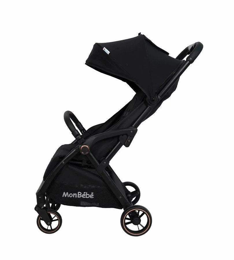 POUSSETTE AUTO-PLIANTE NOIR – MON BÉBÉ - mon bebe - Poussettes pour bébé Maroc -www.babyboss.ma