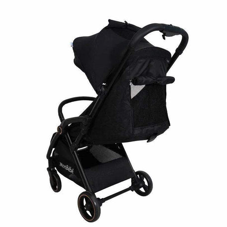 POUSSETTE AUTO-PLIANTE NOIR – MON BÉBÉ - mon bebe - Poussettes pour bébé Maroc -www.babyboss.ma