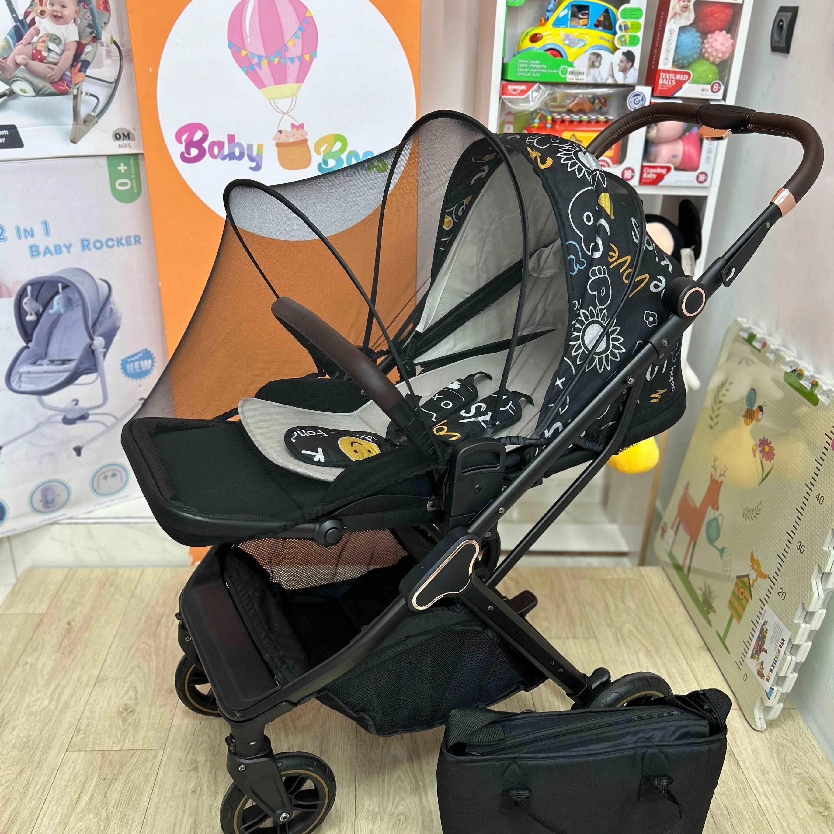 Poussette belecoo réversible - BELECOO - Poussettes pour bébés pour bébé Maroc -www.babyboss.ma