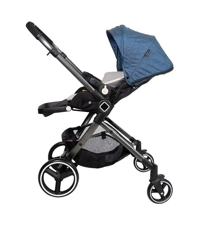 POUSSETTE REVERSIBLE NUVEU BLEU -EVENFLO - EVENFLO - Poussettes pour bébé Maroc -www.babyboss.ma