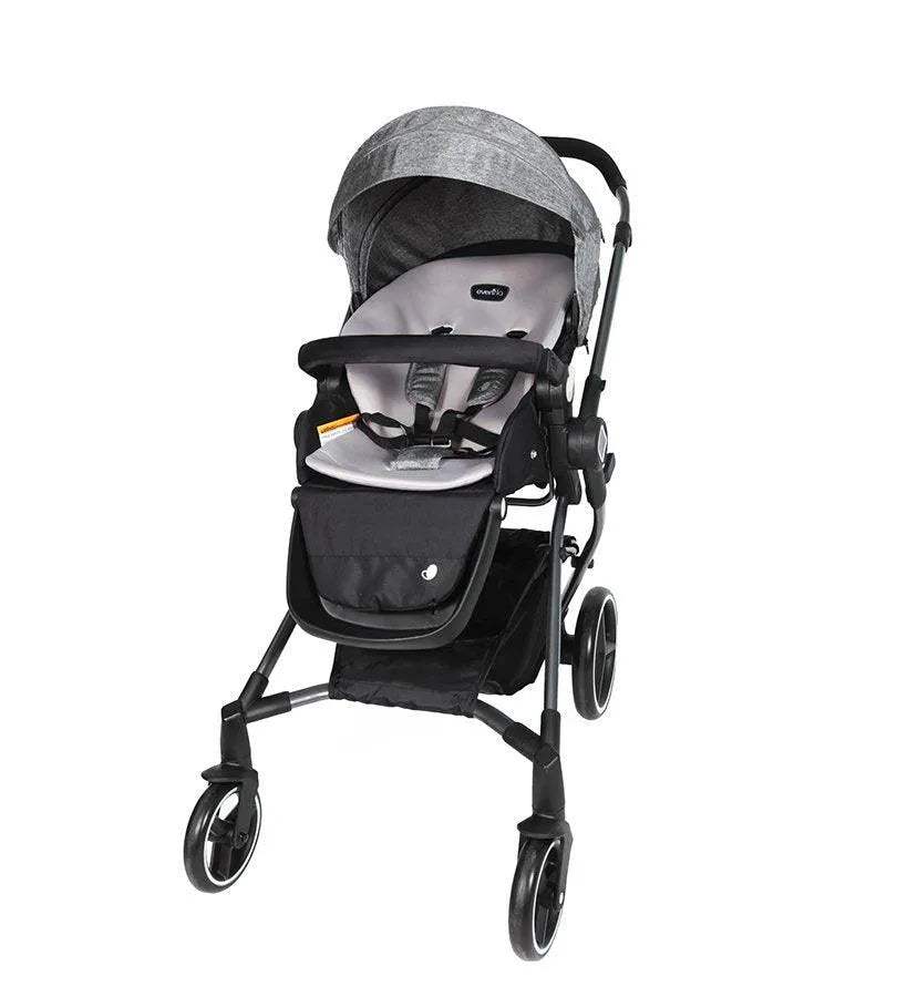 Poussette réversible nuveu gris -EVENFLO - EVENFLO - Poussettes pour bébé Maroc -www.babyboss.ma