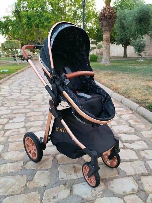 Poussette Réversible + siège auto V91- Kidilo - Babyboss.ma - Kidilo - pour bébé maroc