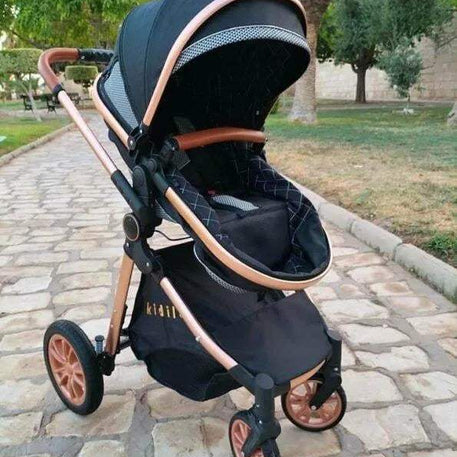 Poussette Réversible + siège auto V91- Kidilo - Kidilo - Poussettes pour bébé Maroc -www.babyboss.ma