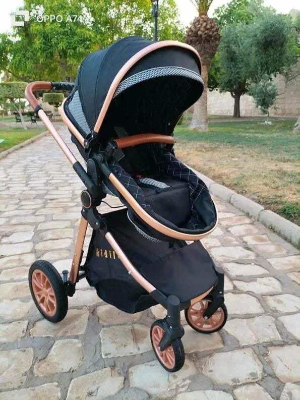 Poussette Réversible + siège auto V91- Kidilo - Kidilo - Poussettes pour bébé Maroc -www.babyboss.ma