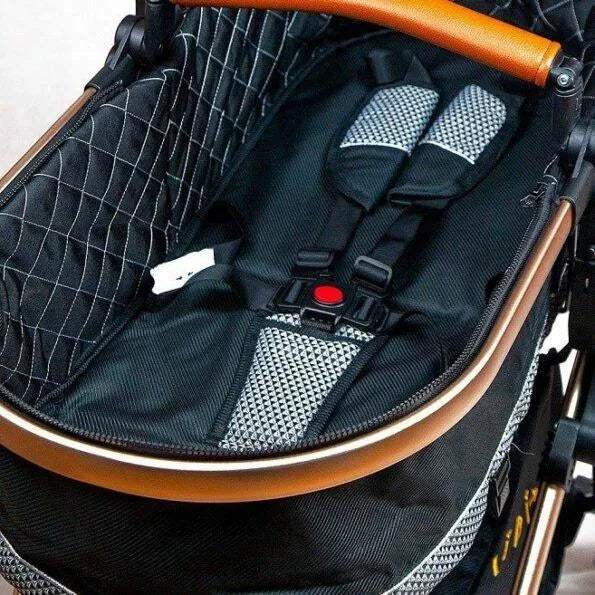 Poussette Réversible + siège auto V91- Kidilo - Kidilo - Poussettes pour bébé Maroc -www.babyboss.ma