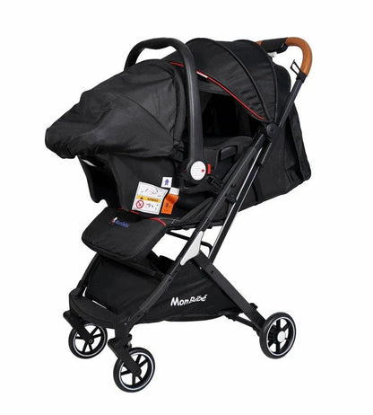 Poussette valise avec maxi cosi-noir - Babyboss.ma - mon bebe - pour bébé maroc