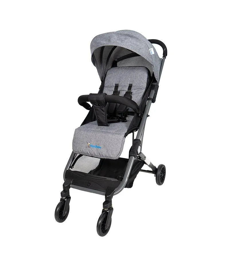 Poussette valise gris – mon bébé - Babyboss.ma - mon bebe - pour bébé maroc