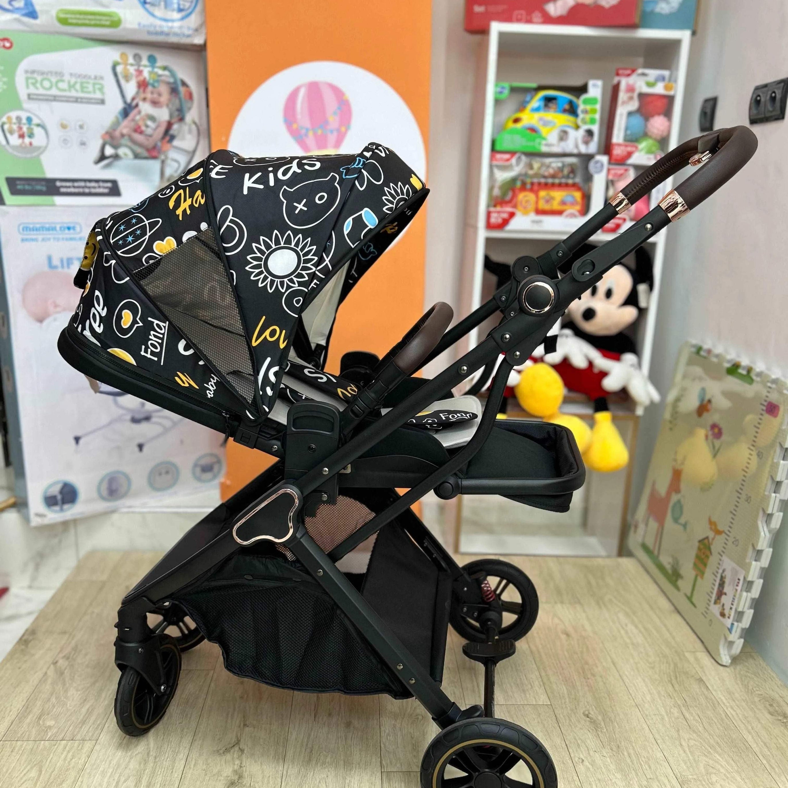عربة الأطفال ذات الوجهين من بيليكو - BABYBOSS