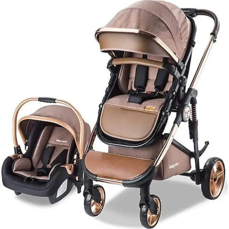poussette_duo_baby_care_marron_gold-44973990838583-bebe-babyboss.ma-maroc - Babyboss.ma -bebe-maroc