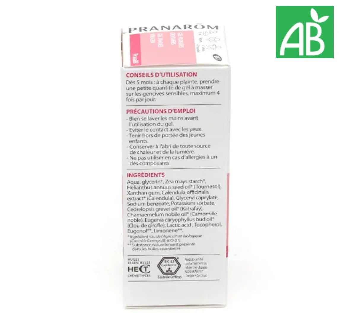 Pranarom PranaBB gel gingival Bio - Babyboss.ma - Pranarom - pour bébé maroc