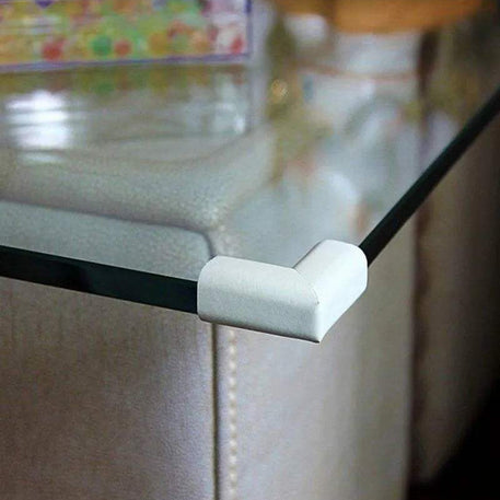 Protège Coins Mousse (4pcs) Bébé Safe - Blanc - Bébé Safe - Sécurité Maison pour bébé Maroc -www.babyboss.ma