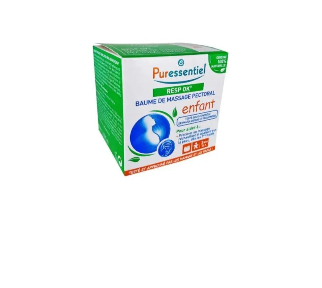 PURESSENTIEL Resp Ok Baume de massage pectoral Enfant - Babyboss.ma - Puressentiel - pour bébé maroc