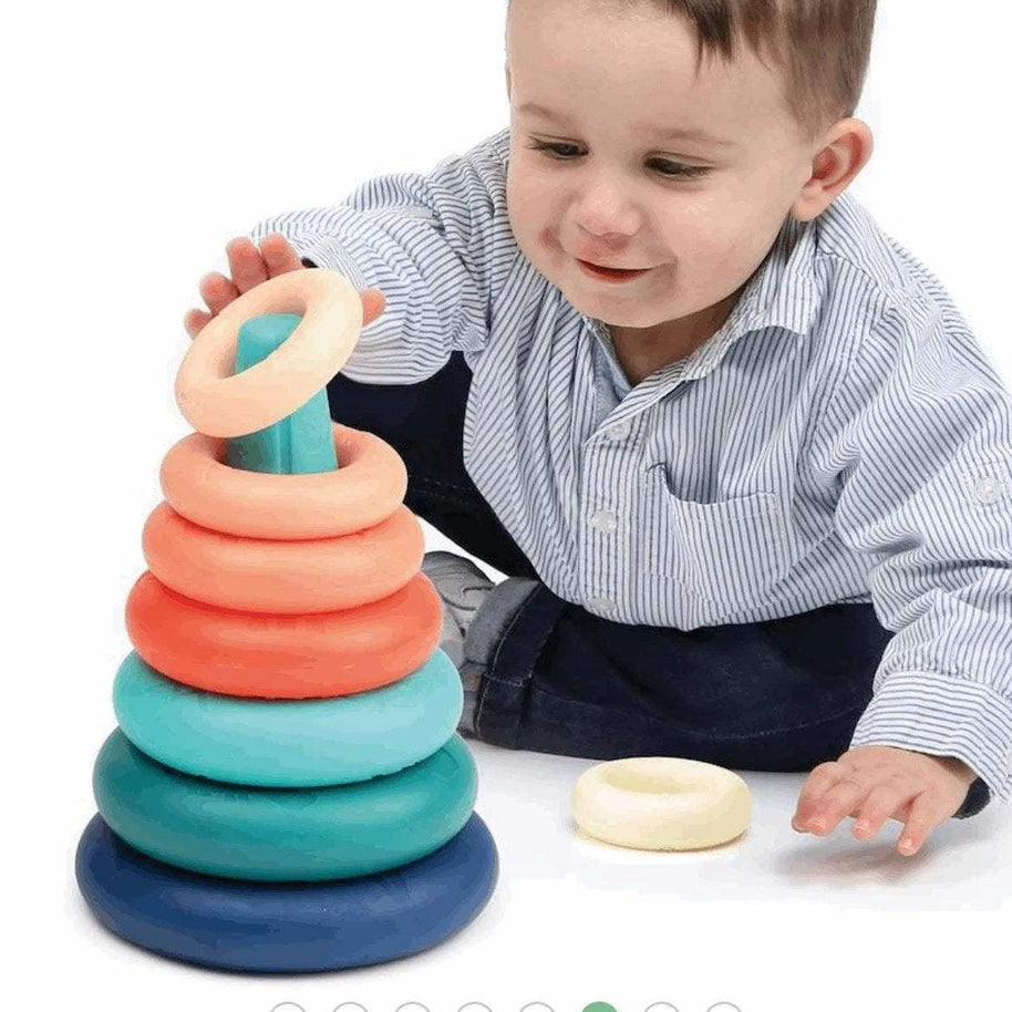 Pyramide d'anneaux LUDI - Ludi - pour bébé Maroc -www.babyboss.ma