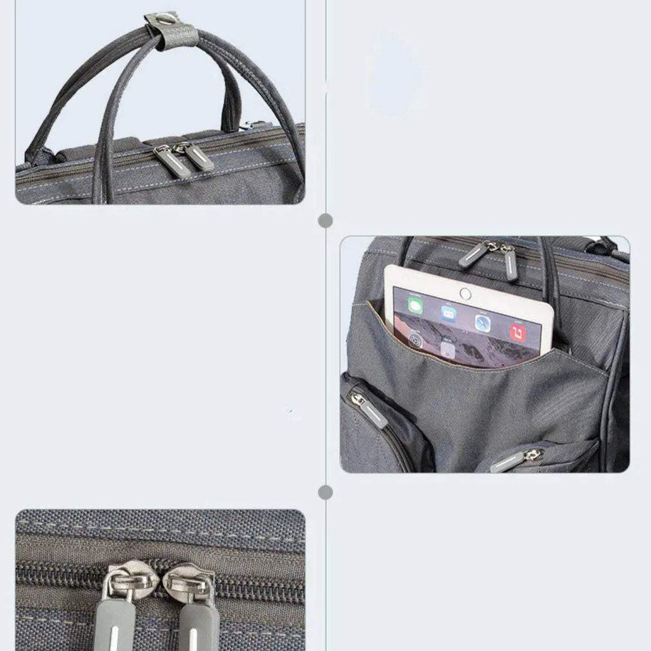 Sac à Dos à Langer avec Lit à Langer Lit Pliant Portable Convertible Multifonction - sac - pour bébé Maroc -www.babyboss.ma