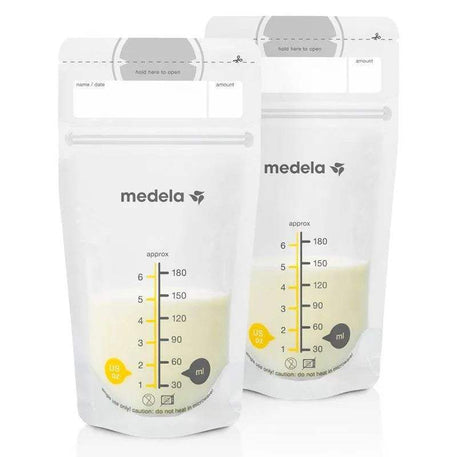 Sachets Conservation de Lait Maternel Medela - 50 unités - Medela - Conservation du Lait pour bébé Maroc -www.babyboss.ma