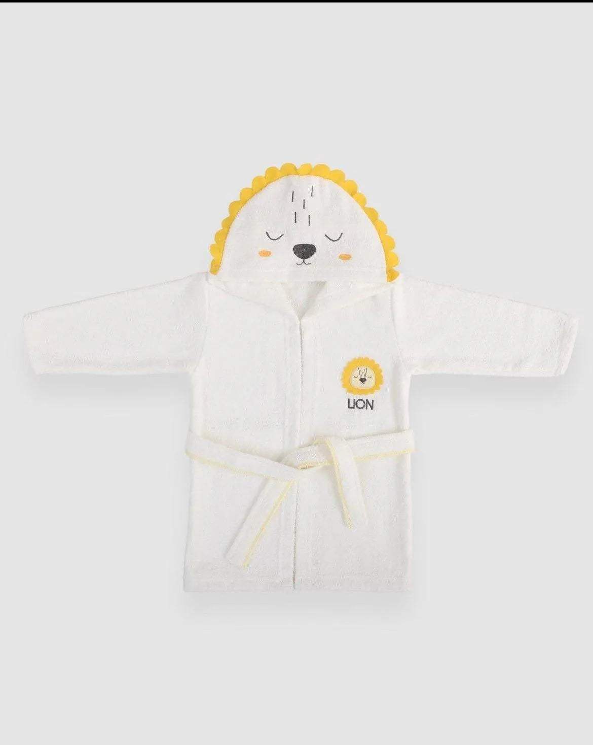 Set sortie de bain 100%coton - Bebitof - Hygiène et Soin pour bébé Maroc -www.babyboss.ma