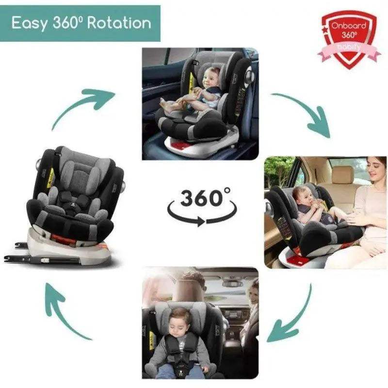 Siège d’auto Isofix 360 degree – Burbay - Burbay - Siège auto pour bébé Maroc -www.babyboss.ma