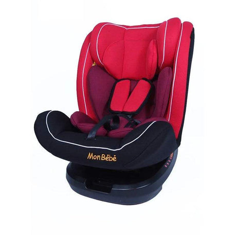 مجموعة مقاعد السيارة ISOFIX SWIVEL 0/1/2/3 أحمر – طفلي - BABYBOSS
