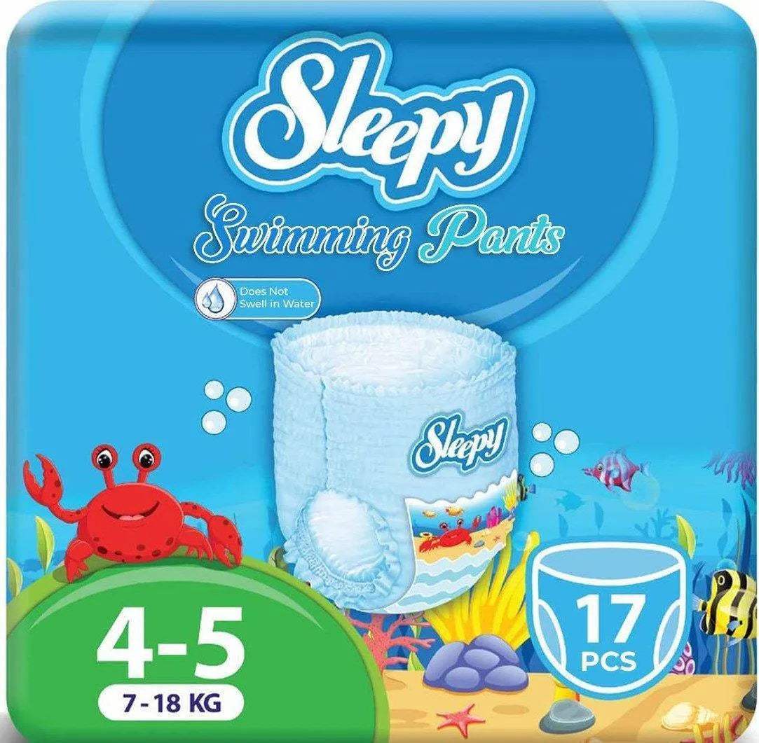 Sleepy Natural Couches de piscine Taille 4/5 - (7-18kg) 17 Unités - Sleepy - Hygiène et Soin - Babyboss.ma