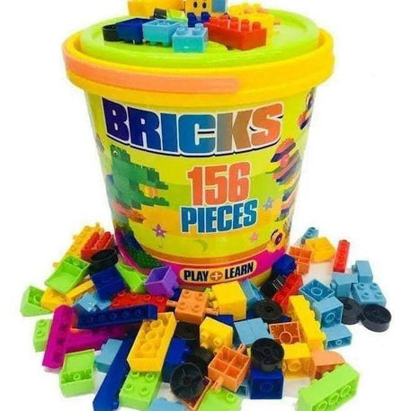 Sot de 156 briques de construction - babyboss toys - pour bébé maroc