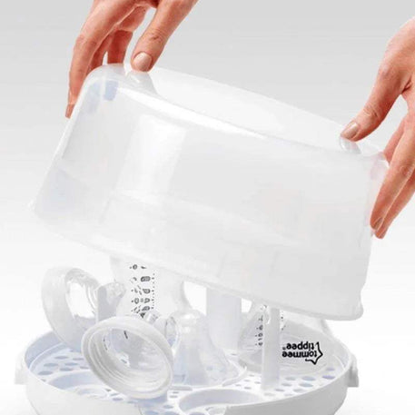 Stérilisateur micro-ondes à micro-vapeur Tommee Tippee - Tommee Tippee - Stérilisateurs de biberons pour bébé Maroc -www.babyboss.ma