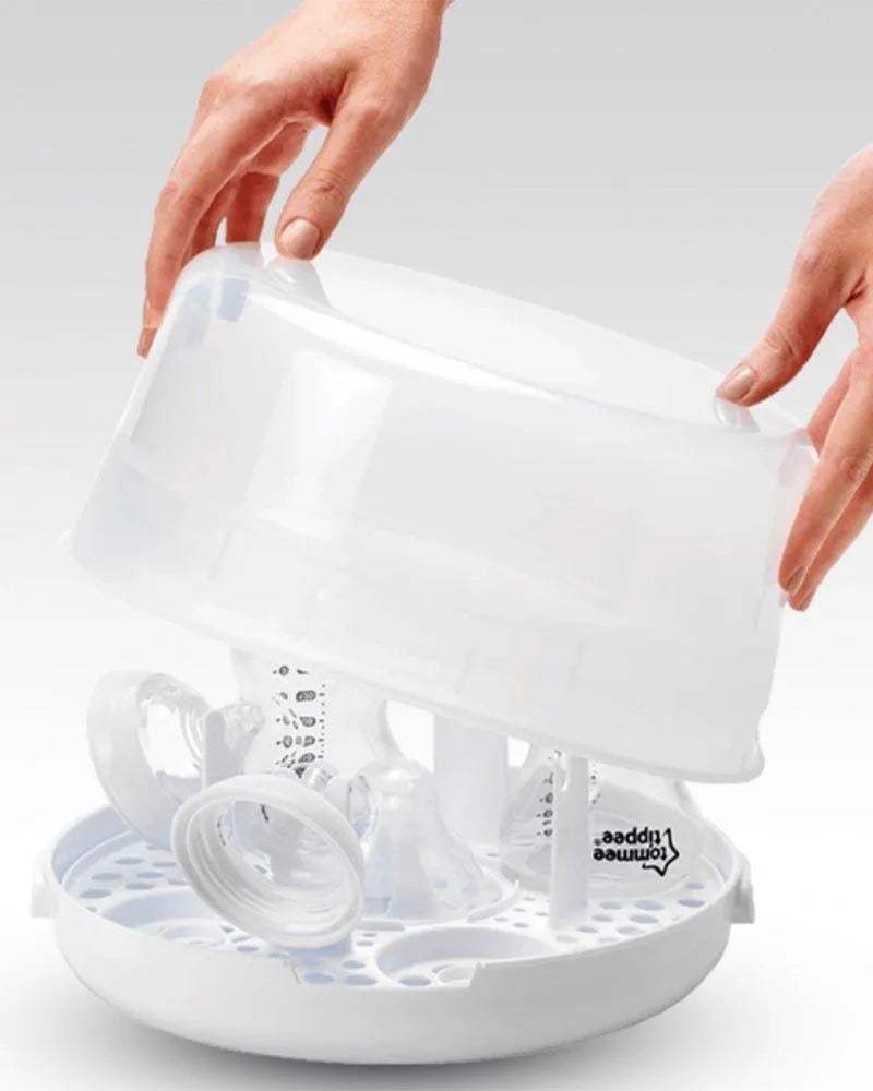 Stérilisateur micro-ondes à micro-vapeur Tommee Tippee - Tommee Tippee - Stérilisateurs de biberons pour bébé Maroc -www.babyboss.ma