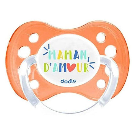 Sucette Dodie Anatomique Silicone 6m+ - Maman - Dodie - Sucettes pour bébé Maroc -www.babyboss.ma