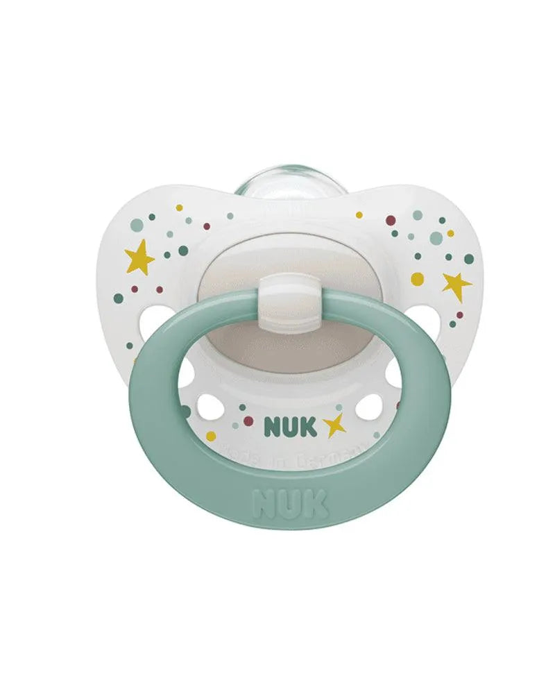 Sucette NUK Signature 0-6M - Vert - Babyboss.ma - NUK - pour bébé maroc