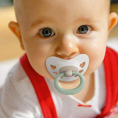 Sucette NUK Signature 0-6M - Vert - NUK - Sucettes pour bébé Maroc -www.babyboss.ma