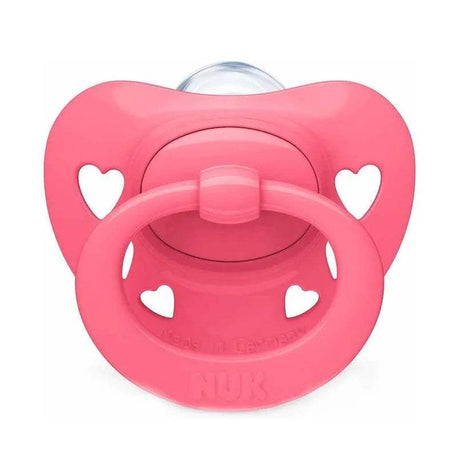Sucette NUK Signature 6-18M - Rose - NUK - Sucettes pour bébé Maroc -www.babyboss.ma