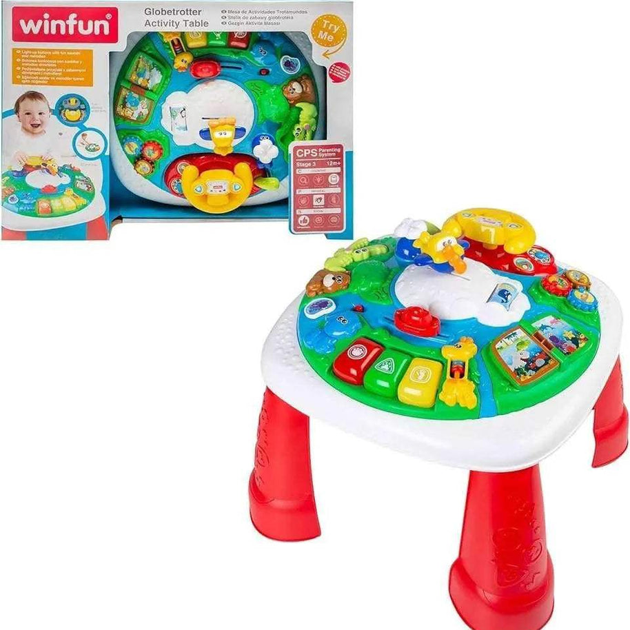 Table d’activité multifonctions - Winfun - pour bébé Maroc -www.babyboss.ma
