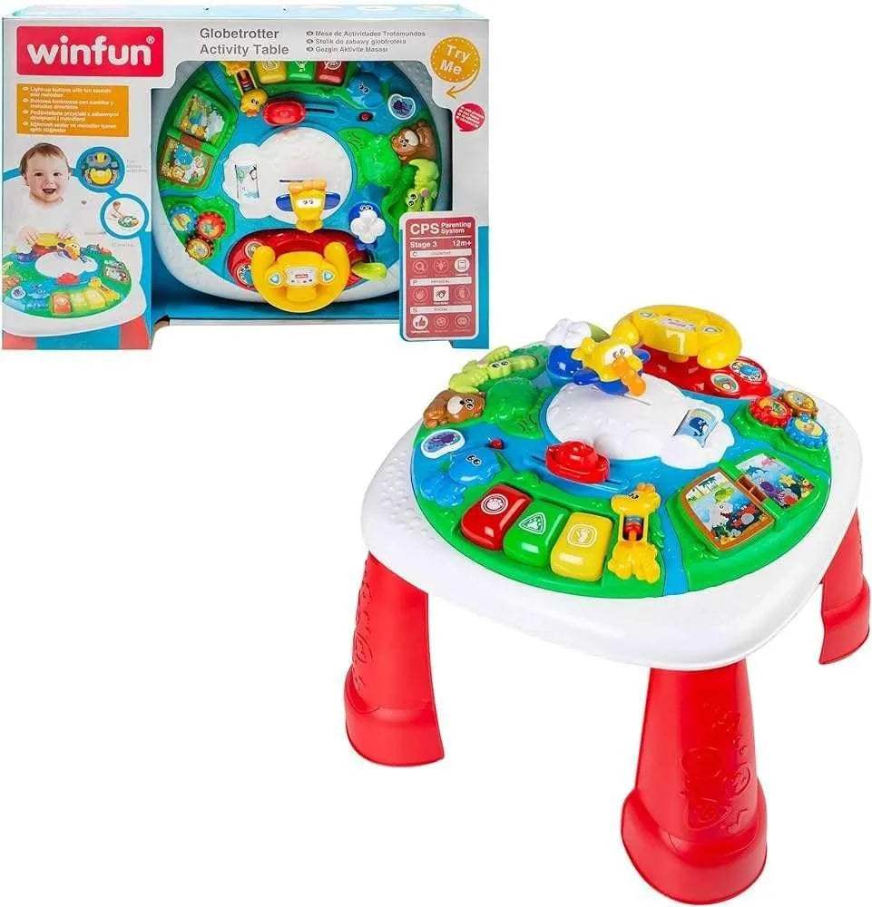 Table d’activité multifonctions - Winfun - pour bébé Maroc -www.babyboss.ma