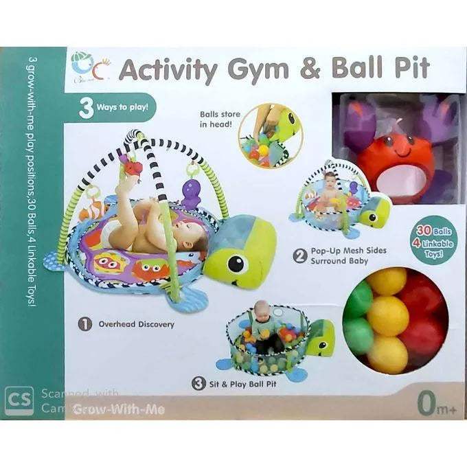 Tapis d'éveil + 30 ball - babyboss toys - pour bébé Maroc -www.babyboss.ma