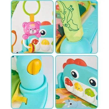 Tapis d'Eveil Jeux Bébé Piano Pied Musique Jouet - Huanger - pour bébé Maroc -www.babyboss.ma