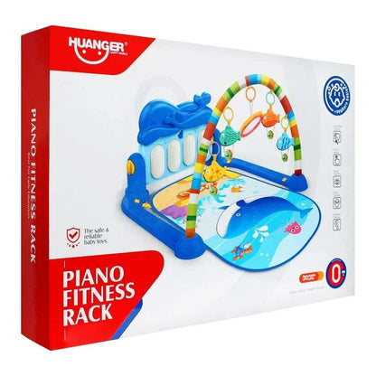 Tapis gym pour bébés avec piano et jouets pendantifs - Babyboss.ma - Huanger - pour bébé maroc