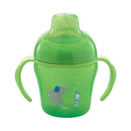Tasse d'apprentissage 200ml 6M+ - Vert - Dodie - Tasses pour bébé Maroc -www.babyboss.ma